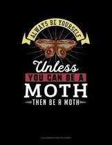 Always Be Yourself Unless You Can Be a Moth Then Be a Moth