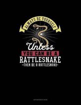 Always Be Yourself Unless You Can Be A Rattlesnake Then Be A Rattlesnake