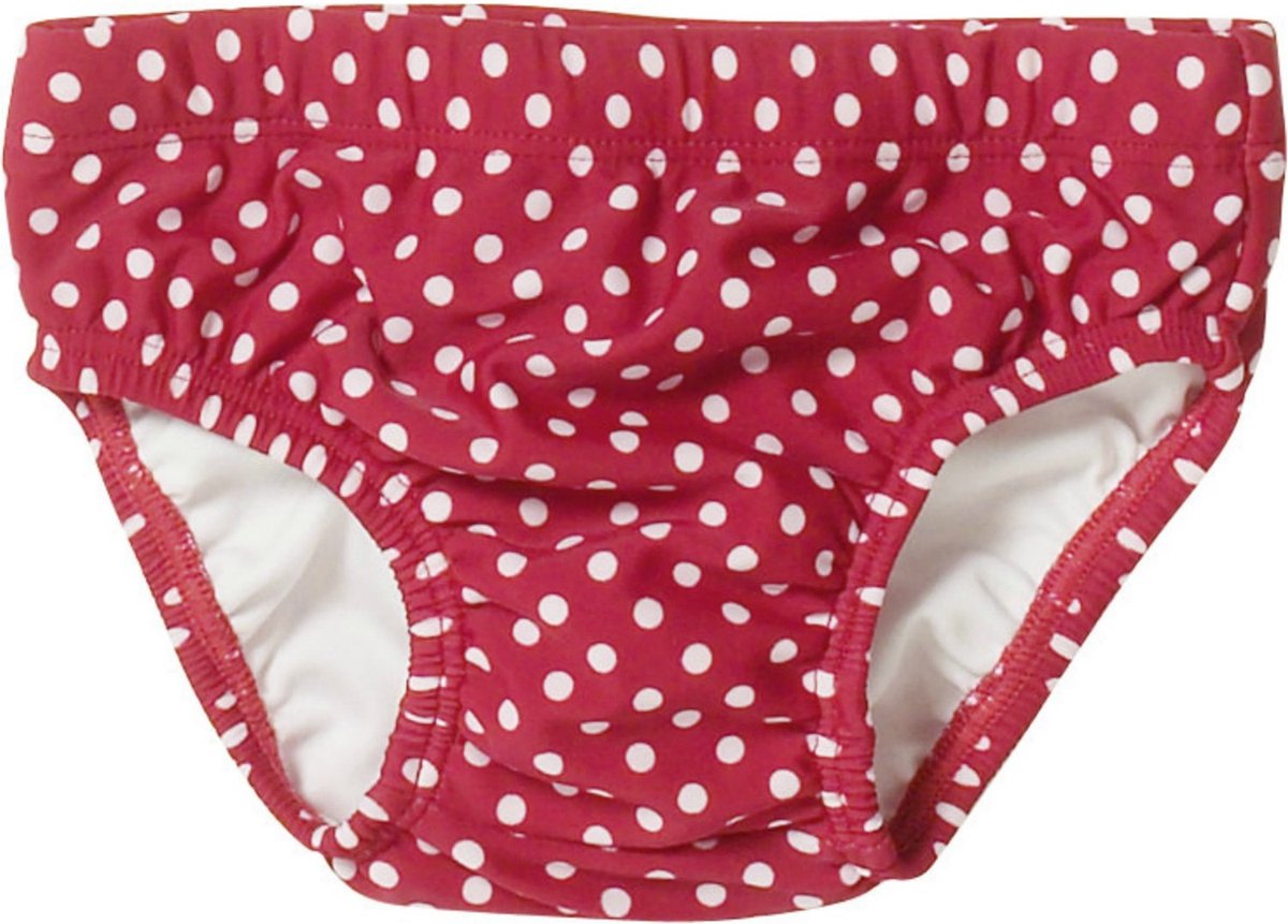 Goedkoopste Playshoes UV herbruikbare Zwemluier Kinderen Dots - Rood - Maat 74/80