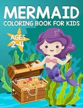 Mermaid Coloring Book for Kids Ages 2-4