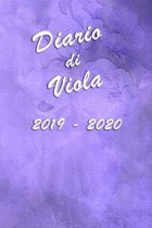 Agenda Scuola 2019 - 2020 - Viola