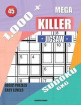 1,000 + Mega jigsaw killer sudoku 6x6