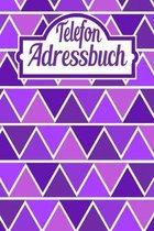 Telefon und Adressbuch: Telefon - und Adressbuch fur Ihre Adressen, Kontakte und Telefonnummern. Einfaches Organiesieren dank Register. Design