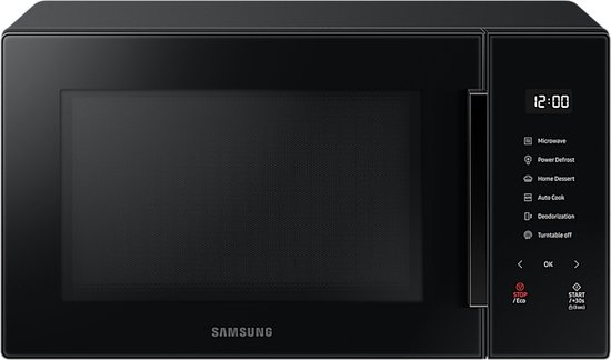 Samsung MS30T5018AK, Aanrecht, Solo-magnetron, 30 l, 1000 W, Touch, Zwart |  bol