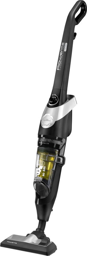 Foto: Rowenta powerline extreme cyclonic rh8155 wa zakloos zwart zilver geel 0 9 l 750 w