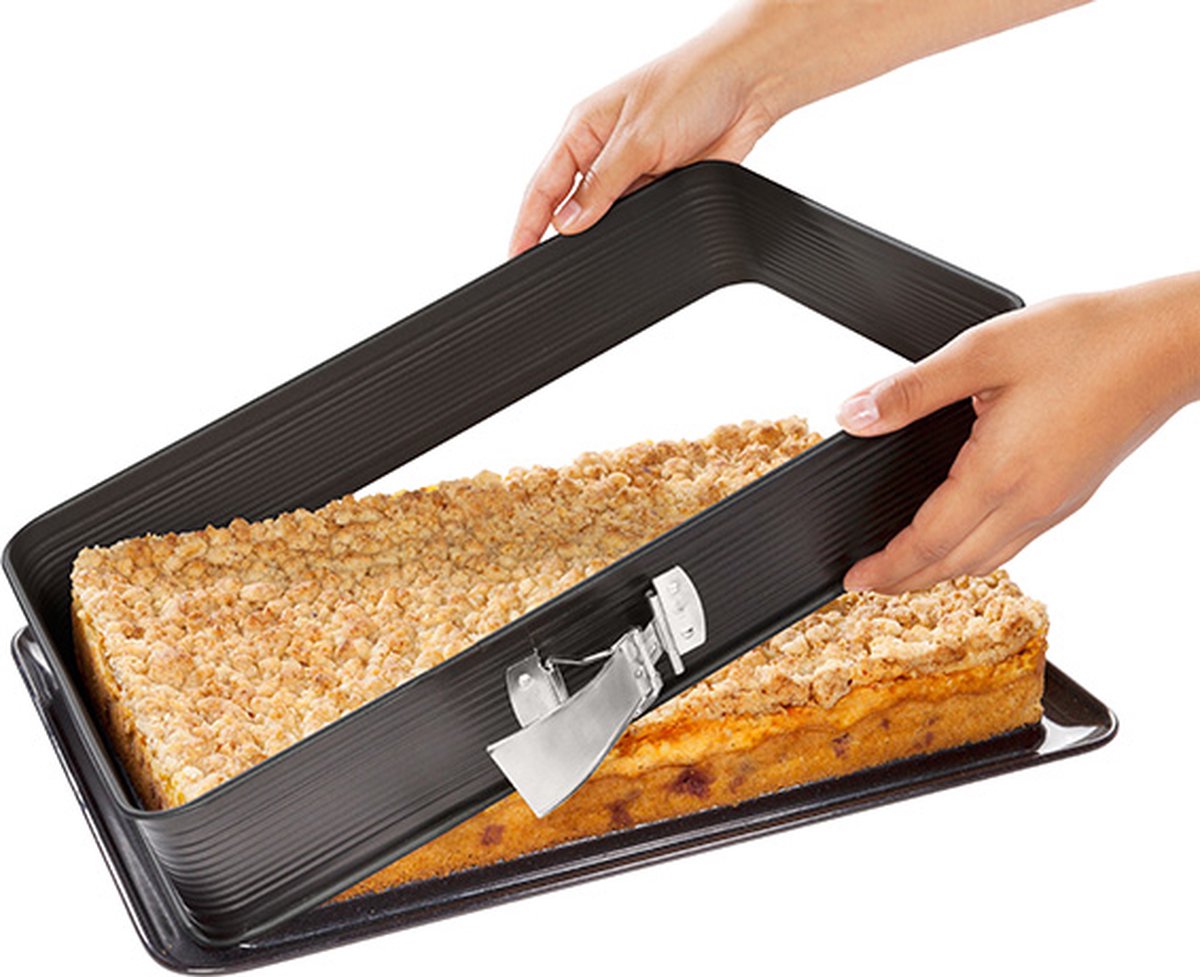 Zenker Lasagne springvorm - 28 x 18 x 7 cm - Geëmailleerd - Antiaanbaklaag