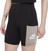Nike Sportswear Heritage Broek - Vrouwen - zwart - grijs - wit