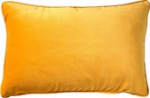 Dutch Decor - Coussin decoratif en velours - Finn 40x60 cm - couleur: pantone Golden Glow