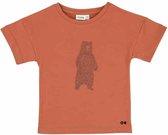 Trixie T-shirt Brave Bear Katoen Rood Maat 86/92