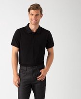 2 Pack- Zwart Men Polo Shirt Piqué Maat L - Stofdichtheid: 220 g / m2