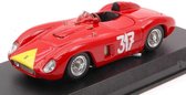 De 1:43 Diecast Modelcar van de Ferrari 500 TR Spider #317 van de Giro Di Sicilia in 1956. De bestuurder was G. Starrabba. De fabrikant van het schaalmodel is Art-Model. Dit model is alleen online verkrijgbaar