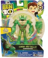 BEN 10 - Actie figuur - Metallic Theme - Diamond Head- Ben 10 Speelgoed