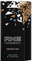Axe Aftershave - Collision Leather & Cookies - DUOPAK - 2 x 100 ml