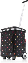Bol.com Reisenthel Carrycruiser Plus Boodschappentrolley - 43 + 3 L - Dots Zwart aanbieding Bol.com Reisenthel Carrycruiser Plus Boodschappentrolley - 43 + 3 L - Dots Zwart aanbieding