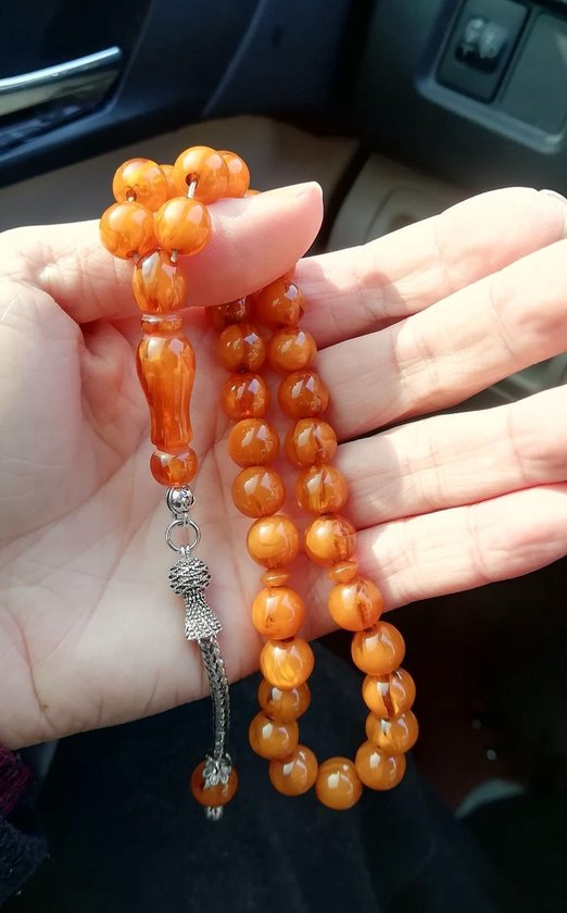 Perle de prière turque - Perles rondes - Tesbih - Allah - Cadeau islamique  Tasbeeh -... | bol.com