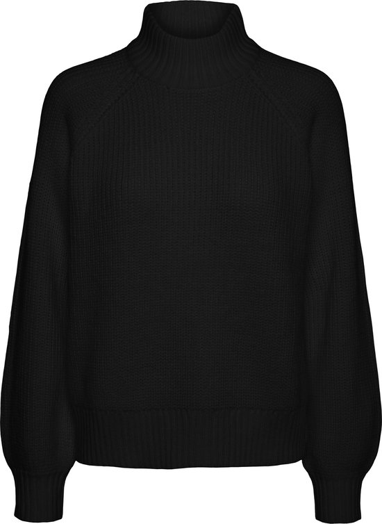 NOISY MAY NMTIMMY L/S HIGHNECK KNIT NOOS Dames Trui - Maat XS