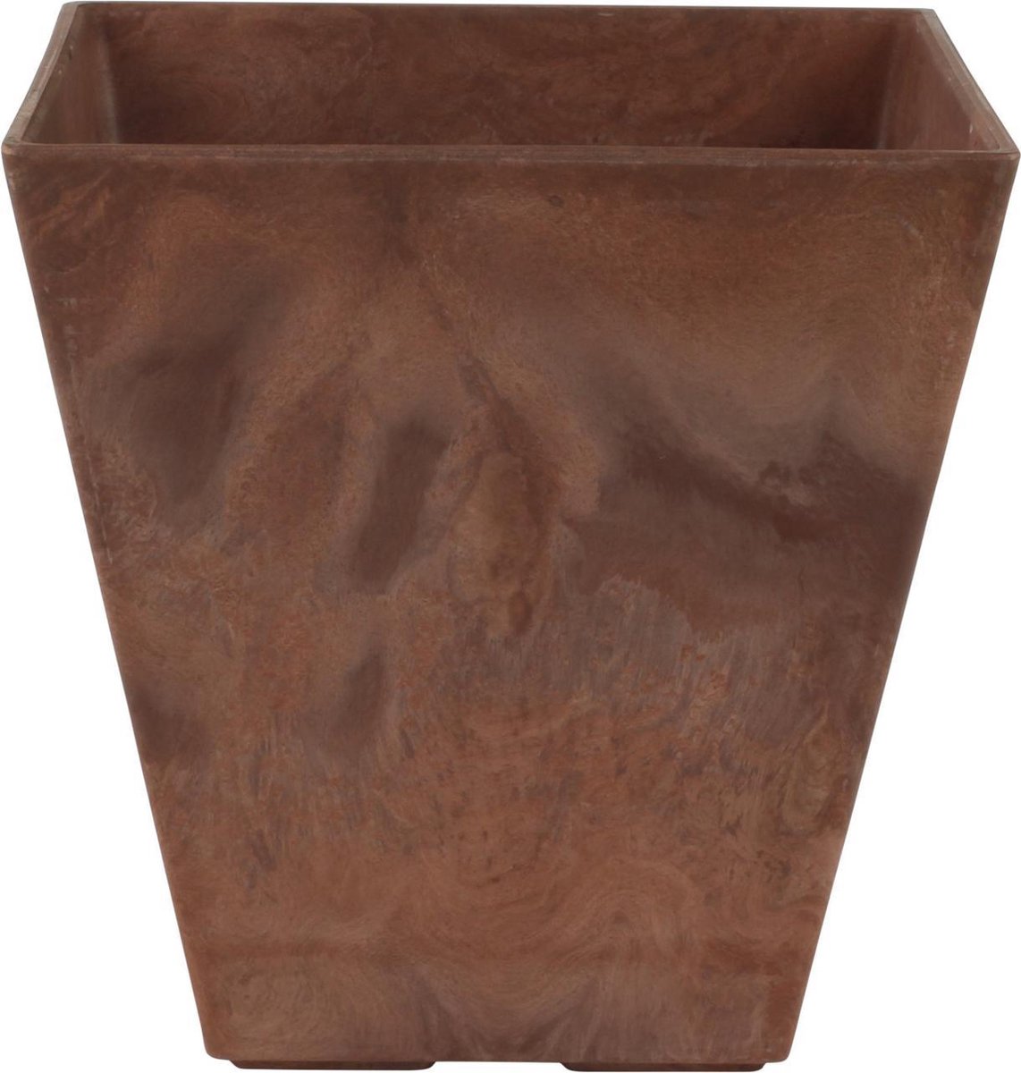 Ronde Bloempot 30 Liter 35 x 37 cm Zwart voor Binnen & Buiten - Pot Plantenbak Vierkante Plantenbak Kweekpot Bloempot Balkon Tuinplanten