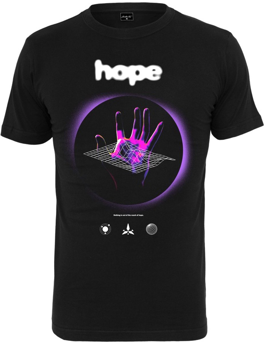 Mister Tee Hope Heren T-shirt XL Zwart