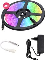 Lagiba 12V waterdichte LED strip - 200 cm - RGB - 14.4 Watt