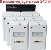 Ongedierte verjager - Muizen verjager - Muizenverjager ultrasone binnen - Muizen verjagen ZONDER GELUID