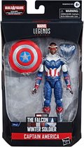 Marvel Legends Series - The Falcon and The Winter Soldier Captain America Action figuur 15cm