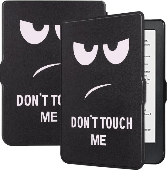 Hoesje Geschikt voor Kobo Clara HD Hoesje Luxe Bescherm Case - Hoes Geschikt voor Kobo Clara HD Hoes Book Cover - Don't Touch Me van Merkloos — afbeelding 4