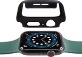 Gecko Apple Watch Cover 4/5/6/SE 44 mm - Transparant/Zwart