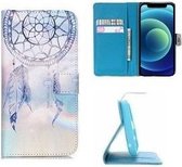 iPhone 12 Mini Hoesje Wallet Case Dreamcatcher