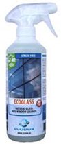 Ecoglass Glasreiniger spray - 0.5 l - Krachtige Glasreiniger set van 2