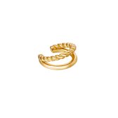 Earcuff basic but chic goud