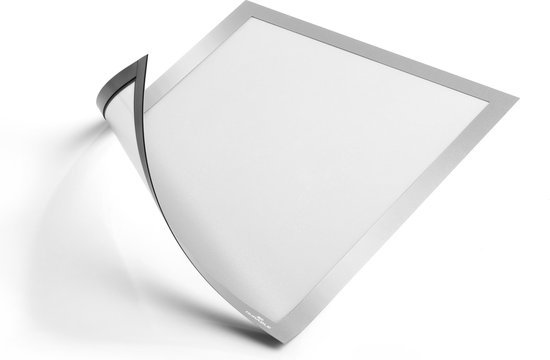Durable 486923 DURAFRAME MAGNETIC A4 - 4869 Cadre d'information magnétique DIN A4 argent (l x H) 238 mm x 324 mm 5 pc(s