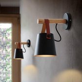 Wandlamp Binnen Industrieel Moderne Scandinavische Lampen - woondecoratie - Nordic Design - Scandinavisch ontwerp - Wand Verlichting - Warm Wit Licht - Suitta®