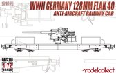 128mm Flak 40 Anti-Aircraft Railway Car