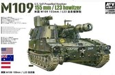 1:35 AFV Club AF35329 M109 155mm L23 Howitzer Tank Plastic Modelbouwpakket