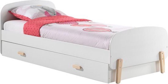 Vipack Kiddy bed - 1 persoon bed 90 x 200 cm met lade KICO1114 | bol.com