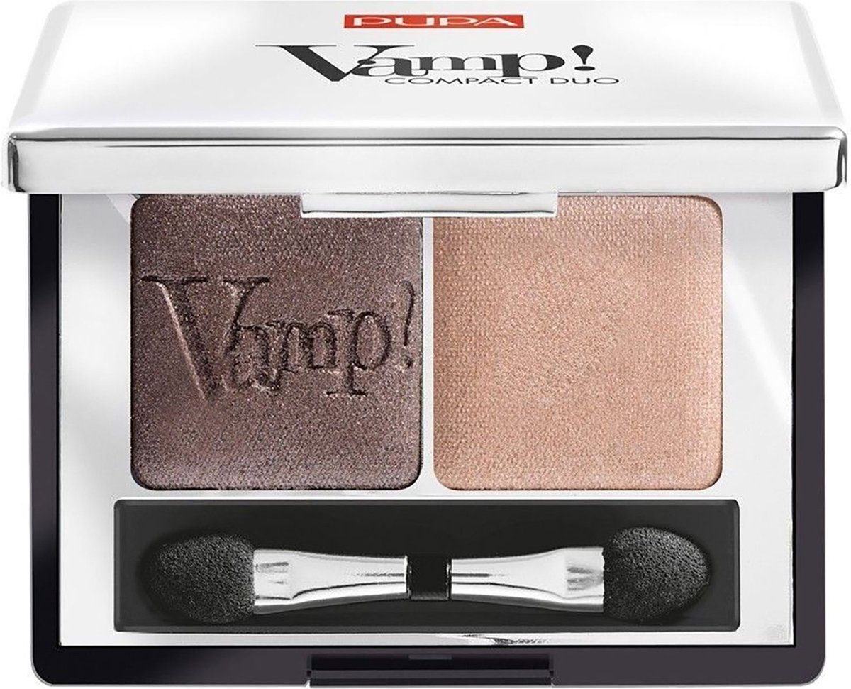 Goedkoopste PUPA Vamp! Compact Duo Oogschaduw-004 Bronze Amber_ 856c68_ d2a997