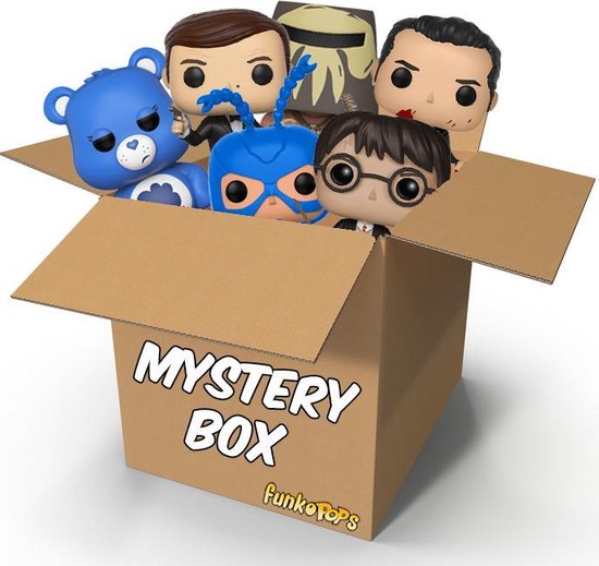 Funko Pop! Mystery Box - 6 stuks met 100% garantie op limited edition OF  exclusive/... | bol.com
