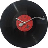 Retro klassieke vinyl record plaat klok 30 cm