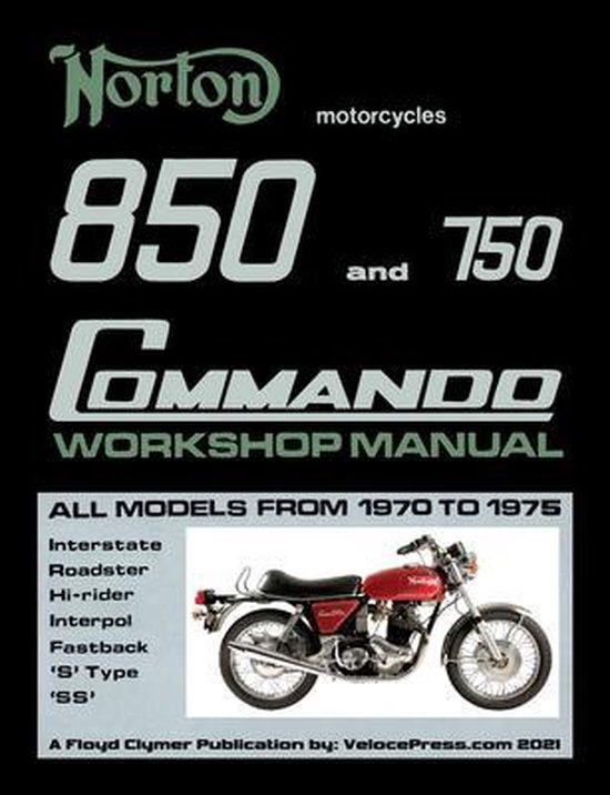 Norton 850 and 750 Commando Workshop Manual All Models from  ... - cover