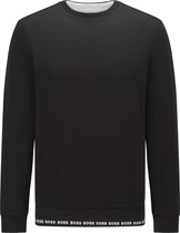 Hugo Boss Heren Sweatshirt - Salbo - Zwart - XL