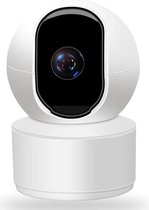 DrPhone C10 - Draadloze Smart WiFi 2.4G - IP Camera - 8MP - 4K 3840x2160 - PTZ Functie - App Controle Smartphone -  Wit