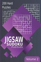 Jigsaw Sudoku Puzzles 200 Hard Puzzles Volume 2