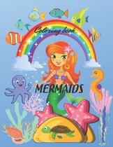Mermaids Coloring Book for Kids