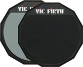 Vic Firth PAD12D - Oefenpad, 12, dubbelzijdig, zacht/hard
