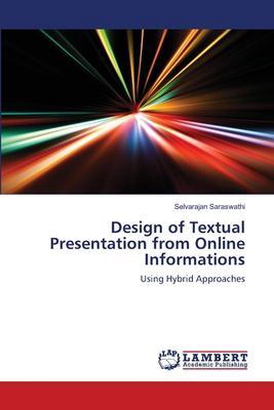 Design of Textual Presentation from Online Informations - cover