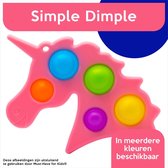 Simple Dimple Eenhoorn "Roze" - Speelgoed Meisjes & Jongens - Pop It Fidget Toys