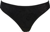 After Eden D-cup & up Anna Dames String - Zwart - Maat XL