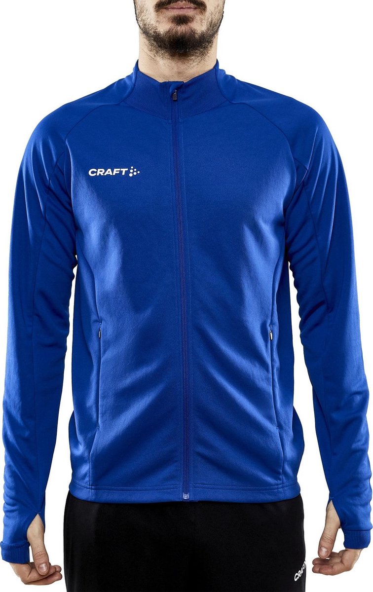 Craft Craft Evolve Full Zip Sportvest - Maat S  - Mannen - blauw