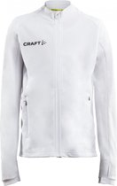 Craft Craft Evolve Full Zip Sportvest - Maat 152  - Unisex - wit