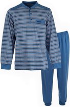 Gentlemen heren pyjama | MAAT L | Summer stripes knoop | jeans